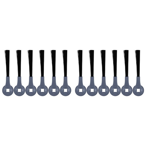 12 Pack Side Brushes Compatible with  Iq Robot R101Ae,Rv1001Ae,Rv1000 Vacuums,Sweeping Robot Accessories