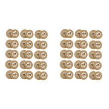 60 Pezzi DIY In Bambù A Forma Rotonda Apribottiglie Sottobicchiere Magnete per Frigorifero Adesivo per Frigorifero Decorazione Bar Apribottiglie per