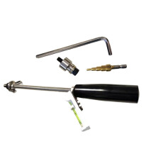 Car 360 Camera Install Hole Opener Left & Right Rearview Mirror Hole Pull Tool Rearview Mirror Housing Drilling Tool