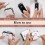 Electric Nail Clipper, Automatic Nail Trimmer with Digital Display, 3 Speeds, LED Light, USB Rechargeable 1