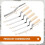 6 Pcs Pointer Trowel Set, Pointing Trowel Brick Jointer Cement Tool, Mortar Repair and Masonry Tools for Pointing 9