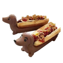 Taxbricka, Funny Hot Dogs Sushi Serveringsbricka Godisfat Taxmattallrik, Heminredning Smörgåsar Mattallrik