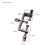 Cello Violin Bridge Fitting Tool Violin Metal Bridge Holder Compatible with Adjustable Luthier Tool 6