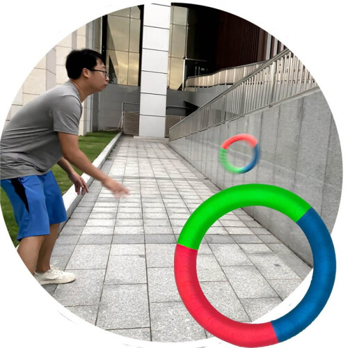 Hand-Eye Coordination Tools Reaction Speed Training Rings for Tossing Coordination Trainer for Outdoor Training 2