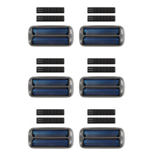 6X Vervangende Scheerblad en Mesje voor UV Double Foil Scheerapparaten. Vervangend voor UV-Scheerblad ALLEEN.