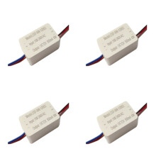 4X LED Driver for Cabinet Lamp Constant Current Constant Voltage AC100-240V to DC12V 6W Power Supply 500mA Low Voltage