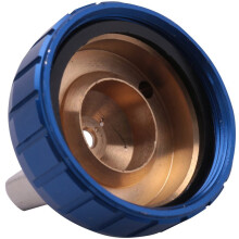 2X para W-101 Bico de Encaixe WA-101 Spray Air Cap H4 Alumínio Substituição Bico de Ar Equipamento