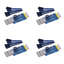 4X 6-in-1 Multifunctional USB to UART Serial Port Module USB TTL 485 232 Free Conversion CP2102 USB to TTL TTL to 232