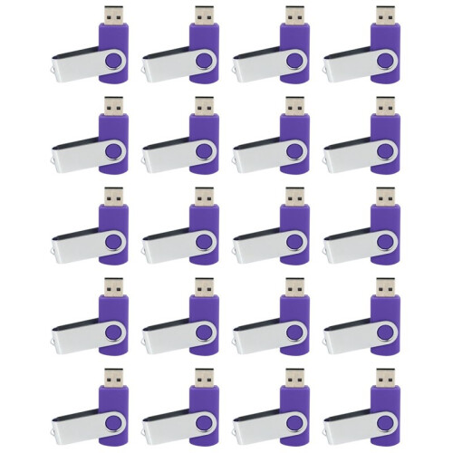20X Rotating USB 2.0 128MB Flash Drive Memory Stick Storage U Disk 1