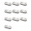10X Universal Network Wire Stripping Tool for Cat5E, Cat6,Cat7, Cat8 - Coaxial Cable Stripper 1