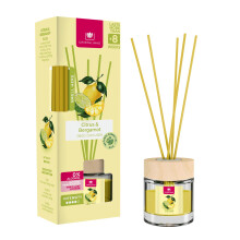 Cristalinas 35ml Citrus & Bergamot Air Fresheners - Reed Diffuser Home Fragrance