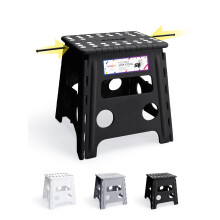 HOUSE DAY Folding Step Stool 13 inch(33cm) Height Medium Heavy Duty