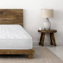 Starlight Beds Sprung Small Single Mattress with Memory Foam Layer. 18cm Deep So