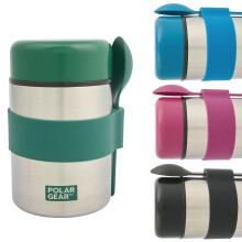 Polar Gear Insulated Food Flask - Triple Layer Stainless Steel Soup &