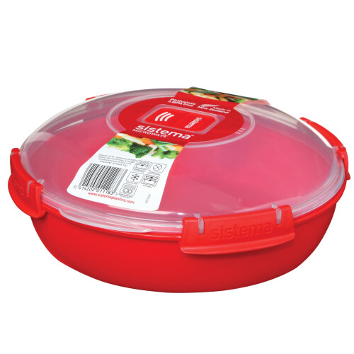 Sistema Sistema Round Microwave Container - 1.3 L