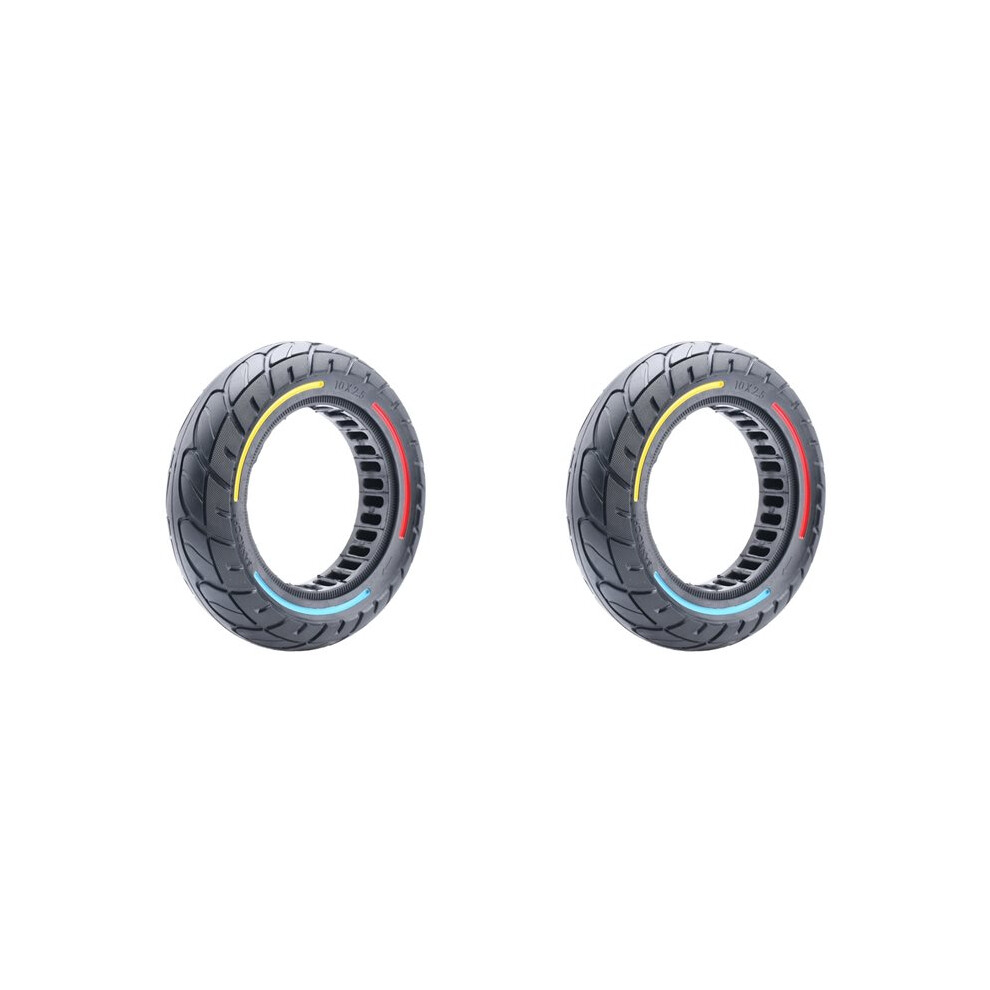 2X Solid Tire 10 Inch 10X2.5 For Max G30 G30p G30lp G5 G6 Electric Scooters Replacement Wheel 4713187293412