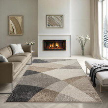 the carpet Pearl Modern dense short pile living room bedroom carpet