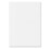 50 Sheets, A4 300gsm Card Thick Art Paper - White 1