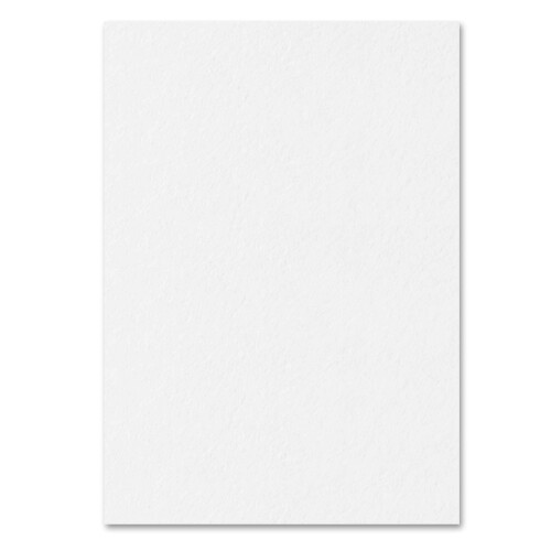 50 Sheets, A4 300gsm Card Thick Art Paper - White