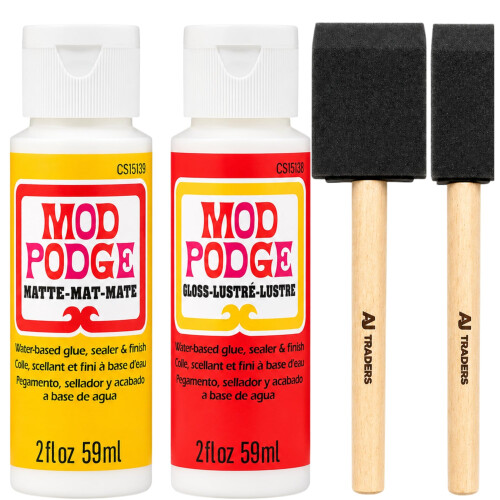Mod Podge Water Based Craft Glue & Sealer Bundle