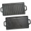 Andes Double Sided Cast Iron Griddle Plate with Handles 1