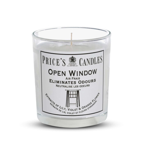 Price's Candles Open Window Jar Candle
