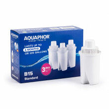 AQUAPHOR B15 Universal Replacement Water Filter cartridges, fits All Classic and