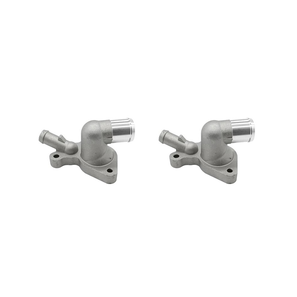 2X 11537512733 11537512734 Aluminum Coolant Thermostat House For R50 R53 R52 Cooper 2001-2008 Light 4762529536724