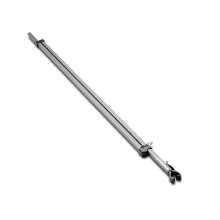 Addis Washing Line Prop 2.2m – Heavy Duty Clothes Line Support Pole with 5 Height Positions, Strong Steel Box Section Design, Outdoor Laundry Prop,