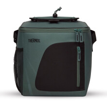 Thermos Radiance 17L Insulated Family Cool Bag Rock Cap Green – Large Picnic & Cooler Bag, Leak-Resistant Food-Safe Lining, Isotec Insulation Kee
