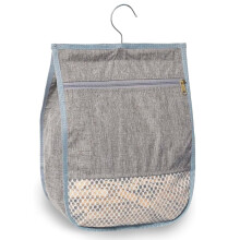 Laicaii Peg Bags for Washing Line, Large Peg Bag with Zipper, Hanger Hook for Hanging, Durable peg Basket, Multi-Use Clothes Pegs Bag for Laundry & O