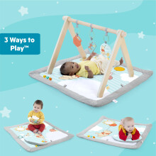 Disney WINNIE THE POOH Once Upon a Tummy Time Baby Activity Mat with W
