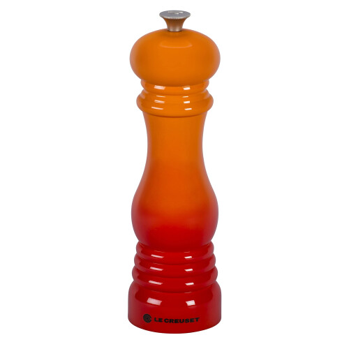 Le Creuset Le Creuset Classic Adjustable Pepper Mill Grinder, Chip-Resistant ABS Plastic, A