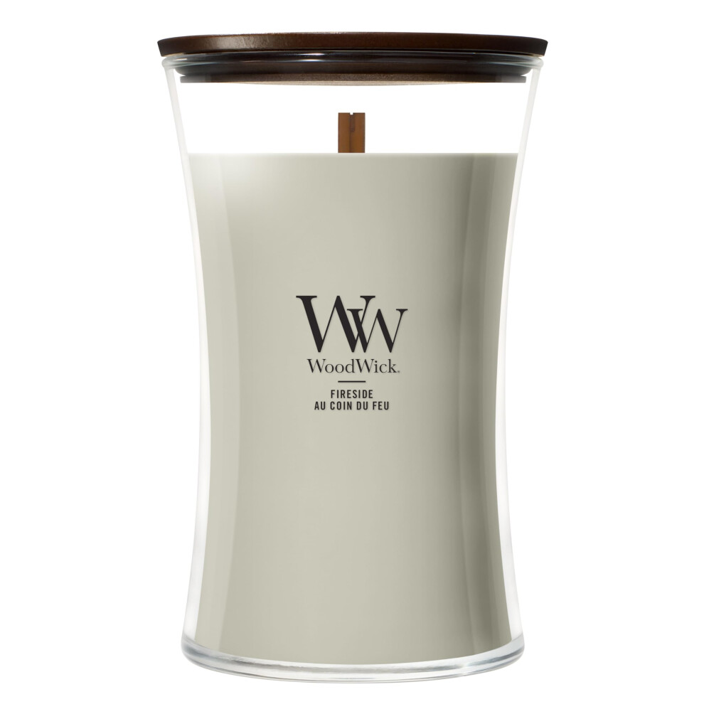Woodwick | Large Candle | Fireside | Great Gift For Women