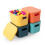 HapiLeap Storage Boxes With Lids, Stackable Plastic Storage Baskets for Shelves Kitchen Bathroom Playroom Classroom Office Nursery, 24.5x 17.5 x16cm, 1