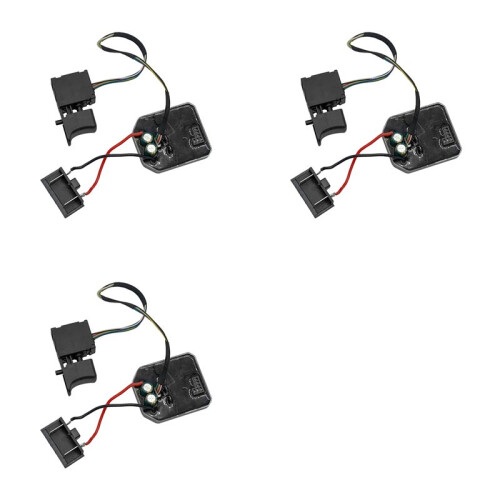 3X for Dayi Brushless Lithium Electric Hammer Control Board with  Lithium Electric Impact Drill Controller