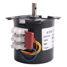 2X Motore Sincrono 30RPM 60KTYZ 220V 14W Motore Sincrono A Magneti Permanenti Motoriduttore Piccolo Motore 50HZ 60HZ