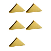 5X Porte-Serviettes en Or Distributeur de Mouchoirs en Acier Serviette en Papier, Porte-Serviettes Vertical pour Décor de Table à Manger