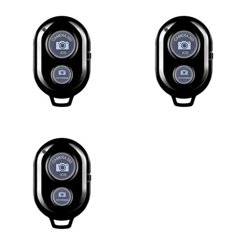 3X Mobile Phone  Wireless Remote Control Monopod Selfie Stick Shutter Self-Timer Remote Shutter for IOS Android