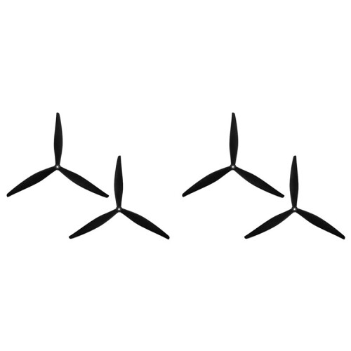 4 Peças 13x8x3 13 Polegadas Hélice 3 Pás Hélice Elétrica CW + CCW para Drone Quadricóptero RC FPV