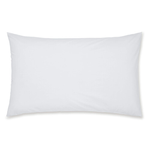 Catherine Lansfield Catherine Lansfield Easy Iron Percale Standard Pillowcase Pair White