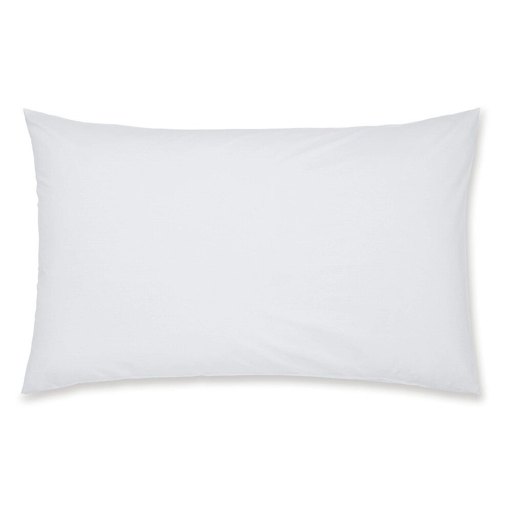 Catherine Lansfield Easy Iron Percale Standard Pillowcase Pair White