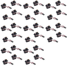 SURPASS HOBBY 32PCS S0009M 9G Digital Servos Metal Gear Servo 1.4KG Steering Gear for Airplane Boat Ship Plane