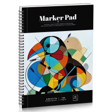 50 Sheets Marker Paper Pad - A4 Bleedproof Art Sketch Pad