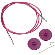 Knit Pro Single Cable for Interchangeable Needles 76cm to make 100cm