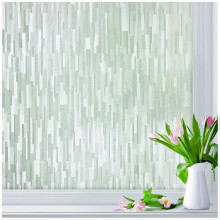 Lifetree Window Film Privacy Self Adhesive, Frosted Glass Film with Anti-UV Protection for Windows 60 * 200cm, Opaque Removable Film for Bathroom, Of