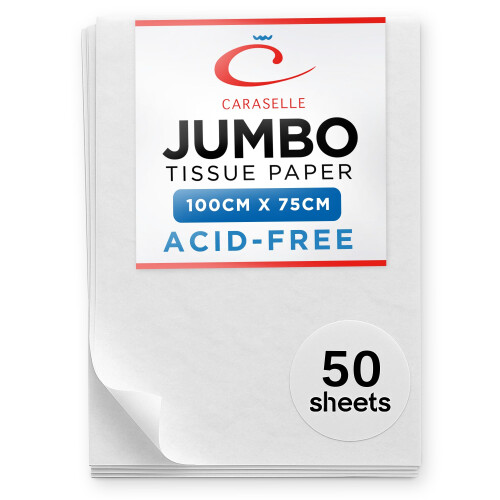 Caraselle Extra Large Tissue Paper - Jumbo Size 100x75cm