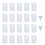 Yukiyi 20pcs 500ml Refillable Clear Drink Pouches for Festivals 1