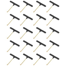 20X Trampoline Spring Pull Tool Herramienta de Extracción de Resorte con Gancho en T para Tirar de un Resorte de Trampolín