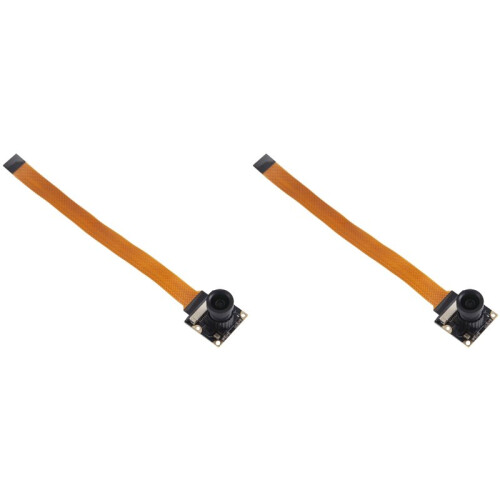 2X 5 Megapixels 1080P Sensor OV5647  Camera Module with 15 Pin Cable, 75 Viewing Angle for Raspberry Pi Zero/2W/W/5